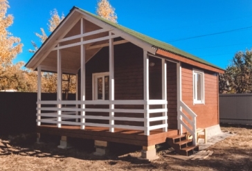 Каркасный дом 6х5м